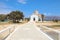 Agios Spyridon church of Elafonisos village island, Laconia, Peloponnese, Greece June 2018.