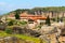 Agios Stefanos St Stefan Monastery on Meteora cliff, Greece