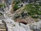 Agnanta Waterfall at Tzoumerka mountain Epirus Greece