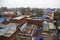 Agra City from the roof. Rajastan, India, 2011, December, 31th