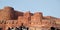 Agra fort front view entrance gate