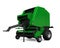Agricultural Baler Isolated