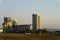 Agricultural feed mill factory in the south of Israel