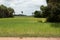 Agricultural fields in Cambodian countryside near Siem Reap