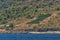 Agricultural fields and homestead by the sea