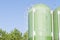 Agricultural green silos