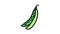 agricultural harvest peas color icon animation
