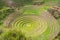 Agricultural Inca circular terraces in Sacred Valley, Moray, Sacred Valley, Peru, South America