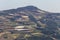 Agricultural land from a height Greece, Peloponnese