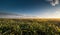 Agricultural landscape, arable crop fields