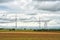 Agricultural landscape in France