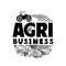 Agricultural logo, agribusiness