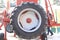 Agricultural machinery, spare wheel of industrial equipment