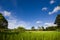 Agricultural plots landscape