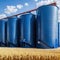 Agricultural tanks for storage and drying of