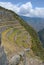 Agricultural terrace at the ancient Inca ruins of