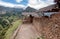 Agricultural terraces of Inca ruins of Pisac, Peru