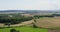 Agriculture Aerial Landscape Various Fields.