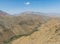 The agriculture along the valley on Atlas in Morocco