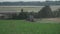 Agriculture and Farming. Agribusiness. Rural landscape in north of france, Brittany region. Farmland cultivation