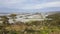 Agriculture farming greenhouses, view from Carmel mountains, Israel