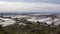 Agriculture farming greenhouses, view from Carmel mountains, Israel