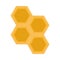 Agriculture and farming hive honey flat icon style