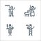 agriculture line icons. linear set. quality vector line set such as sickle, agriculture, nomadic