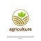 Agriculture Logo concept. Nature Farm Logo Design Template Vector. Icon Symbol