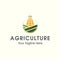 Agriculture logo. Vector nature and farming logotype