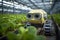 Agriculture robotic and autonomous car working in smart farm