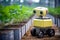 Agriculture robotic and autonomous machine working in smart farm
