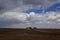 Agriculture.The tractor prepares the field for sowing wheat in