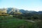 Agriculture valley near Kinabalu Mountain