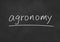 Agronomy