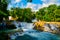 Agua Azul and Misol-Ha waterfalls - azure cascades in Chiapas, Mexico