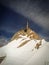 Aguille du Midi in Mont Blanc massif in the french alps