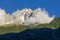 Aguille du Midi mountain view from Chamonix