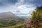 Agung view from Batur volcano