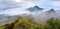 Agung volcano view from Batur