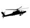 AH-64 Apache military aircraft helicopter attack flying, Longbow Air Force Military helicopter Silhouette