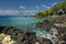 Ahihi Bay in Waiala Cove, south Maui, Hawaii