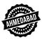 Ahmedabad stamp rubber grunge