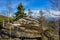 Ahrensklint at Harz Mountains in Germany