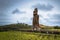 Ahu Kuri a Urenga, Easter Island - July 11, 2017: State of Moai