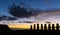 Ahu Tongariki Moai Sunrise Panorama