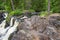 Ahvenkoski waterfall in Karelia