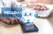 AI Chatbot smart digital customer service application concept