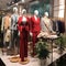 AI creates image of a fashion shop