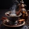 AI creates images of how to brew tea or coffee that is mixed with herbs